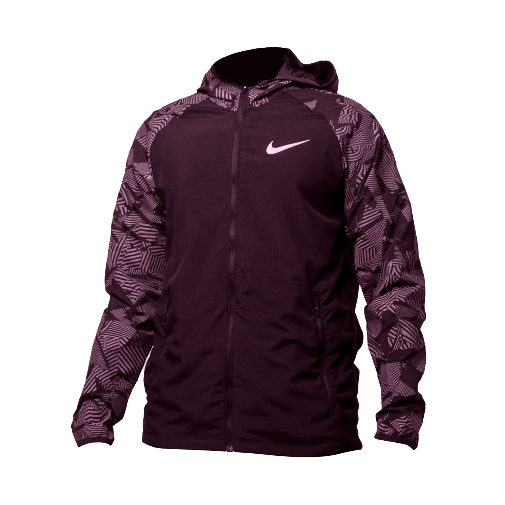 Nike Flash Reflective Jacket (Burgundy)